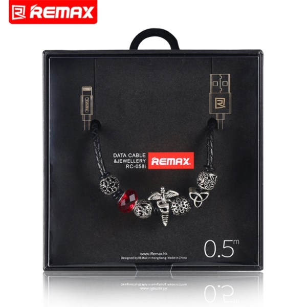 მობილურის დამტენი REMAX Jewellery for lightning RC-058i