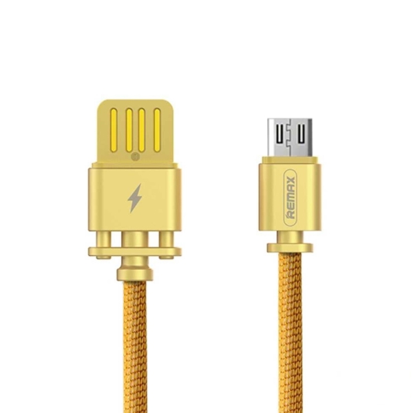 მობილურის დამტენი Remax Dominator Fast Charging data cable RC-064m Gold