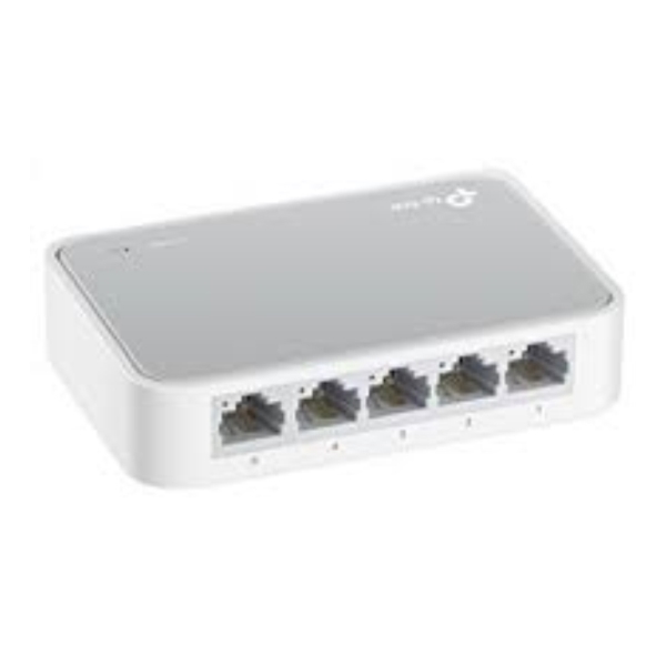 სვიჩი TP-Link, 5-port 10/100M mini Desktop Switch, 5 10/100M RJ45 ports, Plastic case TL-SF1005D