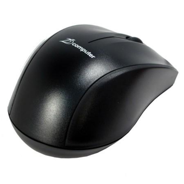 მაუსი Super power Optical Mouse MO-033, black, righthand, 2400 dpi, USB