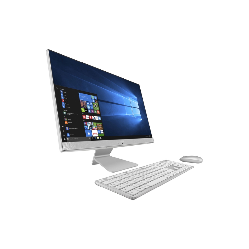 All in One კომპიუტერი ASUS ALL IN ONE  V241ICUK-WA114T  WHITE  23.8"    I5-8250U, 8GB, 1TB, WIN10 SL