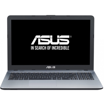 ნოუთბუქი ASUSTEK ASUS X541U   SILVER  15,6"  HD I3 6006U, 4GB, 1TB, GRAPHICS 520,NO ODD ,DOS