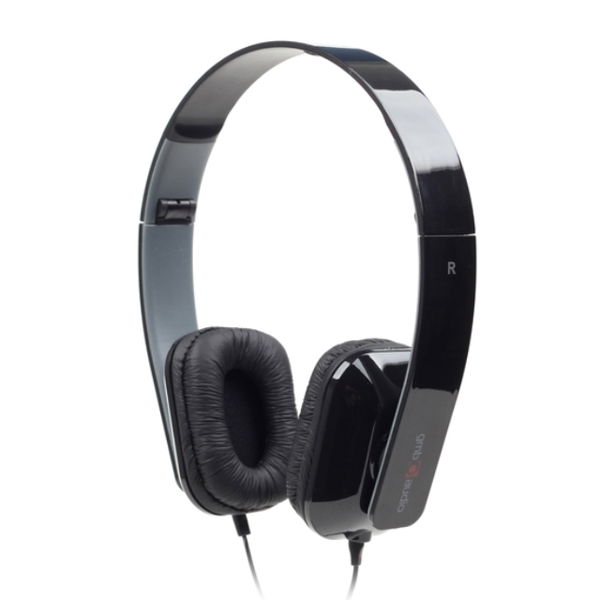 ყურსასმენი GMB FOLDING STEREO HEADPHONES "ROME", BLACK MHP-FCO-GBK