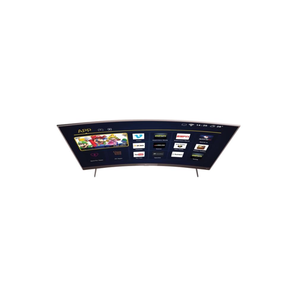 ტელევიზორი LED TCL 49"(124CM) 49P32CFS (NT63PS-EU) GUN GRAY CURVED ANDROID SMART 1GHZ 16:9 FHD 1920X1080  8MS 178*178* 280CDM2 4000:1 2XHDMI 1XMHL DVB-TT2S2C