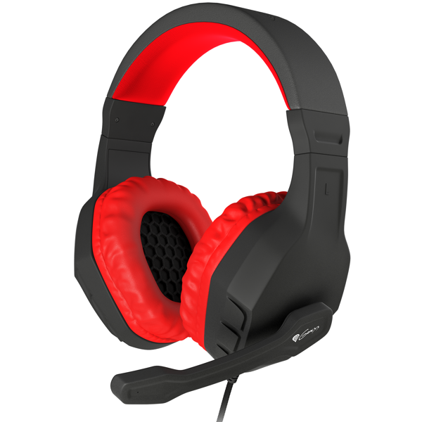 ყურსასმენი Genesis Argon 200, Mini Jack, Wired, Gaming Headsets, Red 