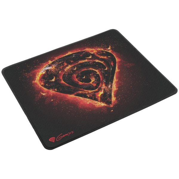 მაუსის პადი Genesis M12 Fire, Gaming Mouse Pad, M, Black