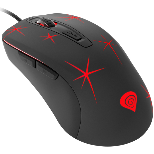 მაუსი Genesis Krypton 110 Gaming Mouse Black