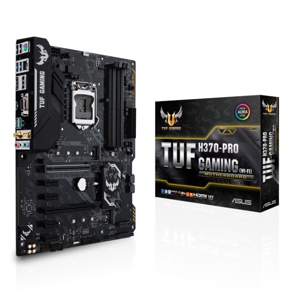 დედა დაფა ASUS TUF H370-PRO GAMING, LGA 115,DDR4 DIMM