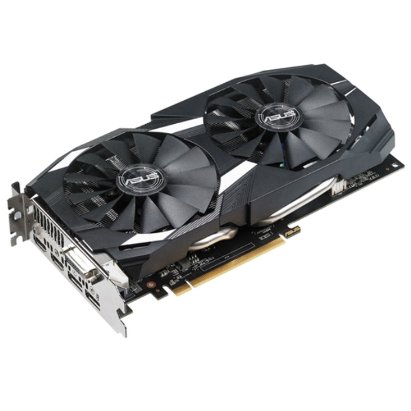 ვიდეო დაფა PCI EXPRESS 8GB ASUS RADEON RX 580 8GB DUAL-FAN OC EDITION GDDR5 DP HDMI DVI VR READY AMD GRAPHICS CARD