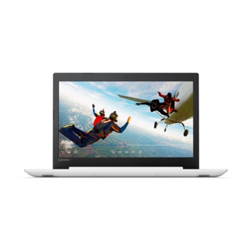 ნოუთბუქი IDEAPAD IDEAPAD IP 320-15IAP WHITE  15.6"  HD  CEL N3350  4GB, 1TB, DVD-RW, DOS