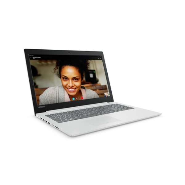 ნოუთბუქი IDEAPAD IDEAPAD IP 320-15IAP WHITE  15.6"  HD  CEL N3350  4GB, 1TB, DVD-RW, DOS