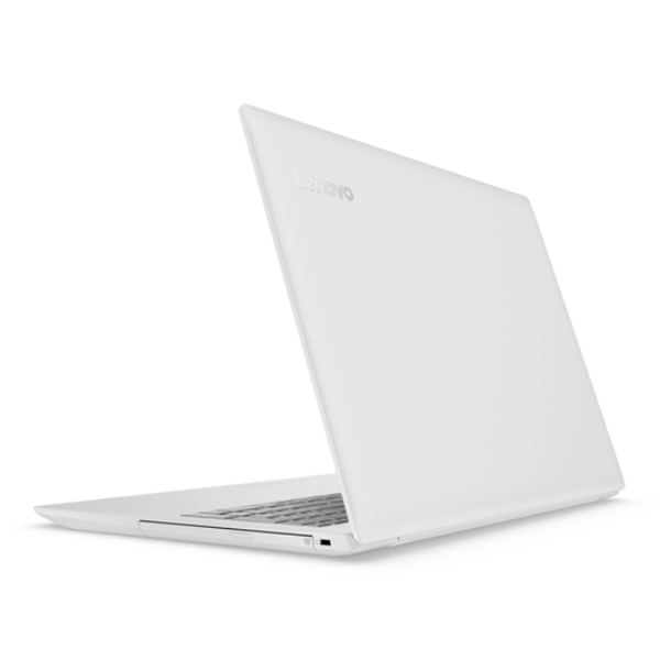 ნოუთბუქი IDEAPAD IDEAPAD IP 320-15IAP WHITE  15.6"  HD  CEL N3350  4GB, 1TB, DVD-RW, DOS