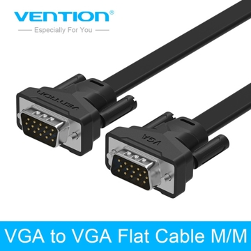 VGA  კაბელი VENTION VAG-B04-W150VGA(3+6) Male to Male Cable 15M White