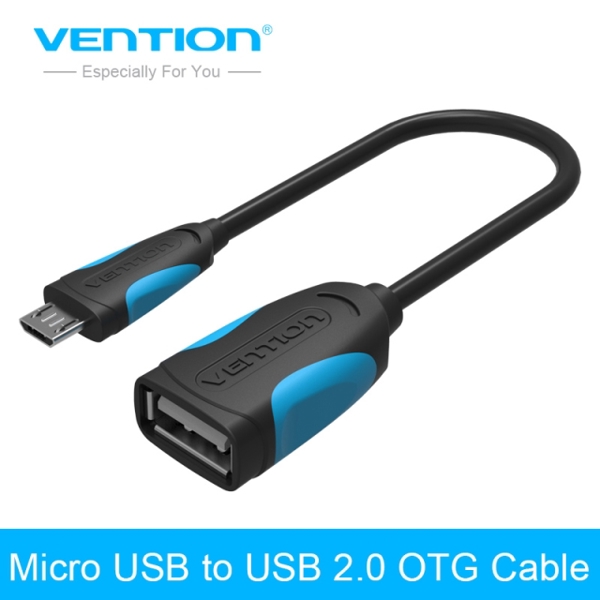 OTG კაბელი VENTION VAS-A19-W010 MIni USB OTG Cable