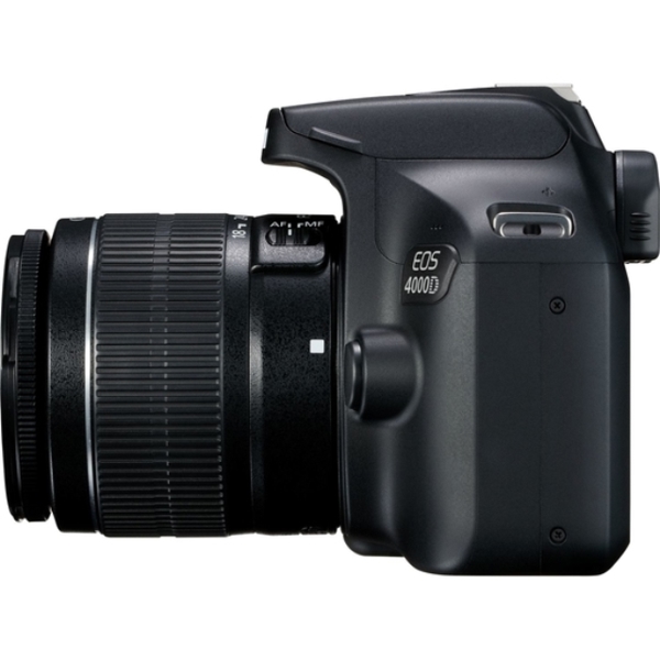 ფოტოაპარატი CANON EOS  4000D 18-55DC III 18.0 MP, APS-C SENSO  WI-FI, BLACK