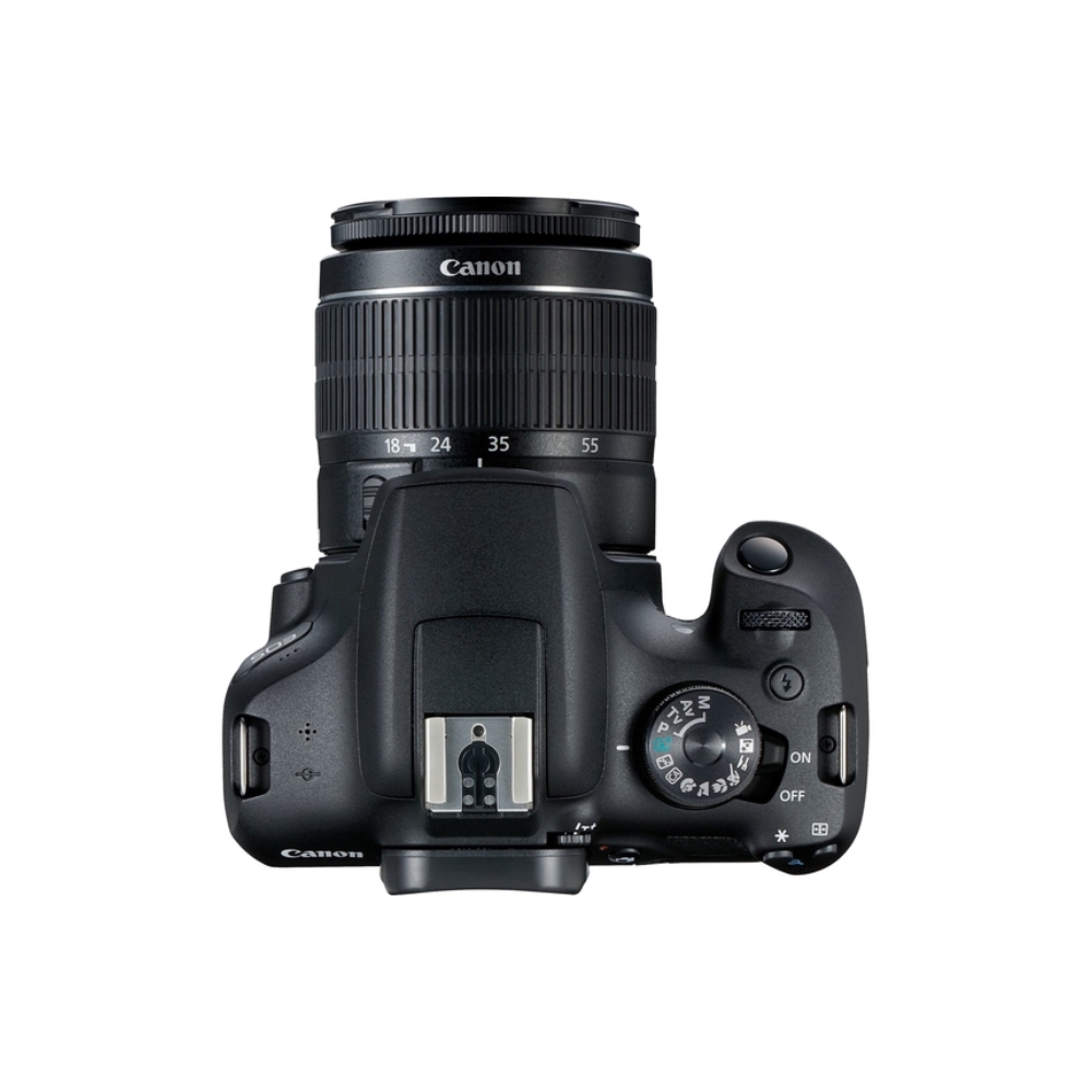 CANON EOS 2000D EF-S 18-55MM IS II LENS 24.1 MP, APS-C SENSO Wifi, NFC , BLACK