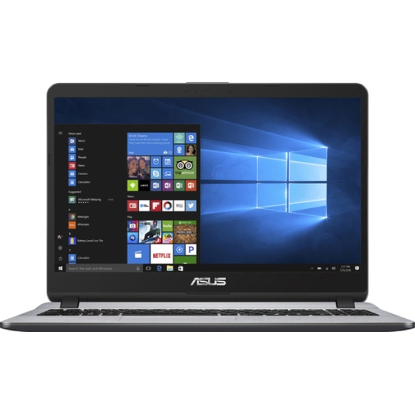 ნოუთბუქი ASUSTEK ASUS X507UA GREY   15.6"  FHD, I3 6006U, 4GB, 1TB, GRAPHICS 520 NO ODD, WIN 10