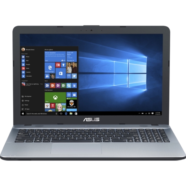 ნოუტბუქი ASUSTEK ASUS X541U  15.6 " HD  SILVER   I3-7100U   4GB, 1TB, DVD+RW, GEFORCE 920MX, NO OS,NO ODD