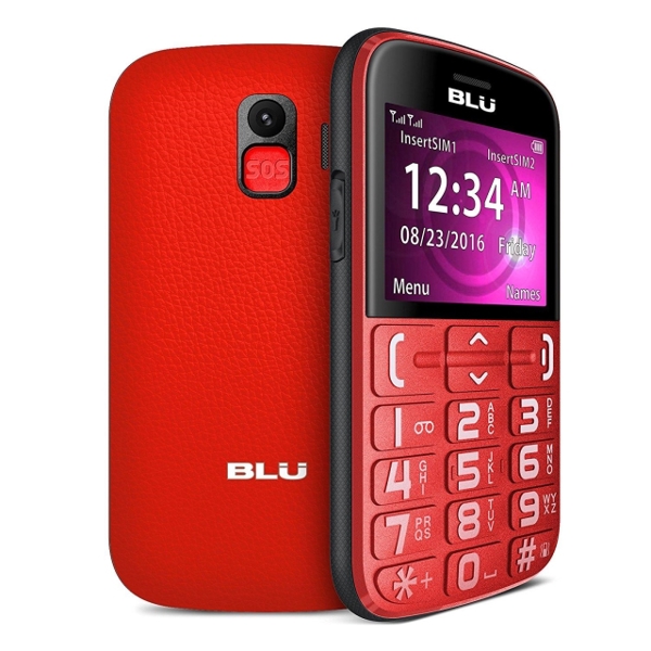 მობილური ტელეფონი JOY J010 Red 2.4" 320x240 32MB 24MB/RAM mSD 0.3MP FM BT 1400mAh