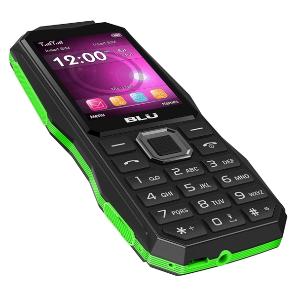 მობილური ტელეფონი TANK 2.4 TORCH T550 Green 2.4" 320x240 32MB 32MB/RAM 0.3MP FM 3000mAh