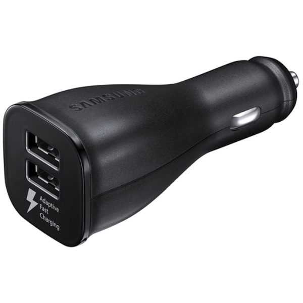 მანქანის დამტენი CAR  SAMSUNG CAR FAST CHARGER TYPE-C (DUAL USB PORT) (EP-LN920CBEGRU)