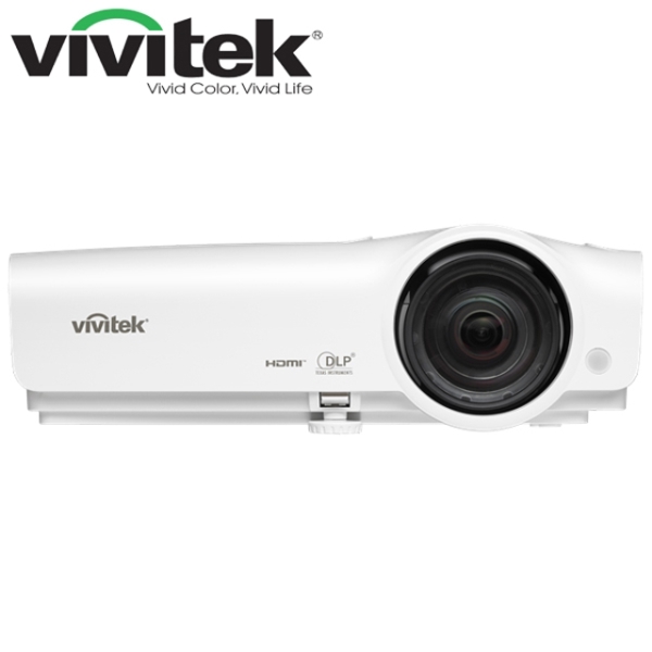 მოკლე ფოკუსიანი პროექტორი Vivitek DX281-ST DLP Projector XGA (1024 x 768) 3200 ANSI Lumens 15,000:1 contrast 2 X HDMI