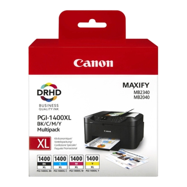 კარტრიჯი CANON ORIGINAL BJ PGI-1400XLB  MULTIPACK