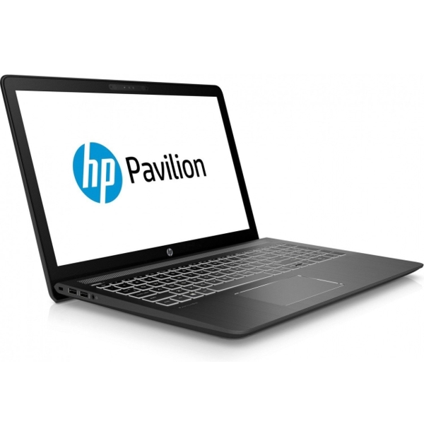 ნოუთბუქი HP Pavilion 15 Screen 15.6 "IPS (1920x1080) Full HD, matte / Intel Core i7-7700HQ (2.8 - 3.8 GHz) / RAM 12 GB / HDD 1 TB / nVidia GeForce GTX 1050, 4 GB / without OD / LAN / Wi-Fi / Bluetooth / webcam / Windows 10 / 2.21 kg / black