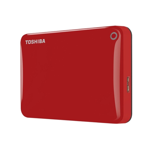 გარე მყარი დისკი Toshiba HDTC820ER3CA Canvio Connect II 2TB 2.5" USB 3.0 - Red