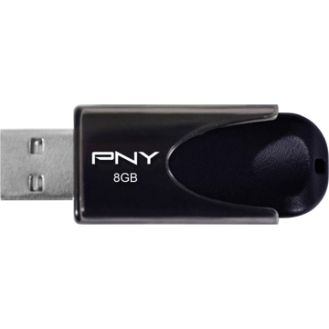 USB ფლეშ მეხსიერება PNY Attache 4 8GB (FD8GBATT4-EF) 