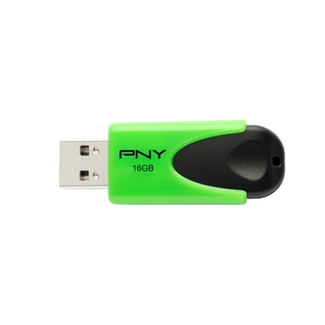 USB ფლეშ მეხსიერება PNY N1 Attache 16Gb Green (FD16GATT4NEOKGR-EF)