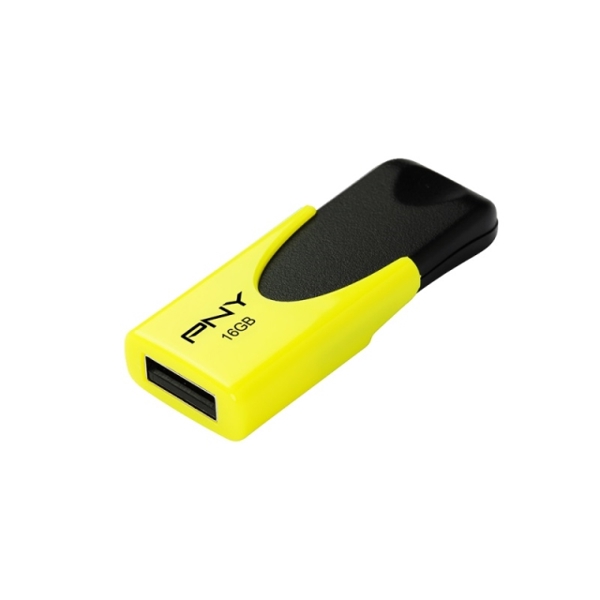 USB ფლეშ მეხსიერება e PNY N1 Attache 16Gb Yellow (FD16GATT4NEOKY-EF)