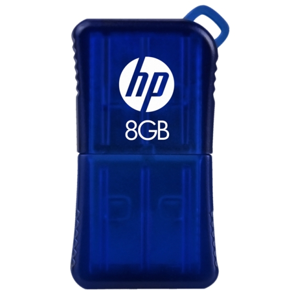 USB ფლეშ მეხსიერება HP  Mini Mobile Design 8GB