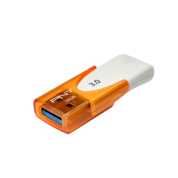 USB ფლეშ მეხსიერება PNY Sliding USB 3.0 Design 16GB