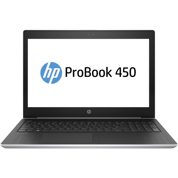 ნოუთბუქი HP Probook 450 G5 UMA i5-8250U 450 G5 / 15.6 HD AG SVA HD / 4GB 1D DDR4 2400 / 500GB 7200 / DOS2.0 / 1yw / 720p / Clickpad with numeric keypad / Intel 8265 AC 2x2 nvP +BT 4.2 / Pike Silver 