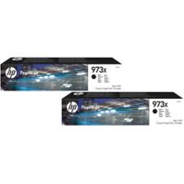 HP 973X High Yield Black Original PageWide Cartridge