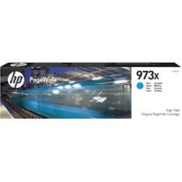 კარტრიჯი HP 973X High Yield Cyan Original PageWide Cartridge