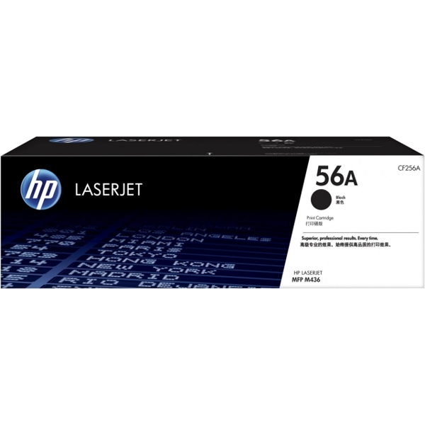 კარტრიჯი HP 56A Black Original LaserJet Toner Cartridge