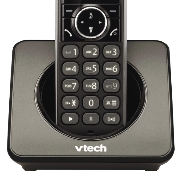 სახლის უსადენო ტელეფონი VTech PS1200 DECT 6.0 Answering System and Caller ID Black