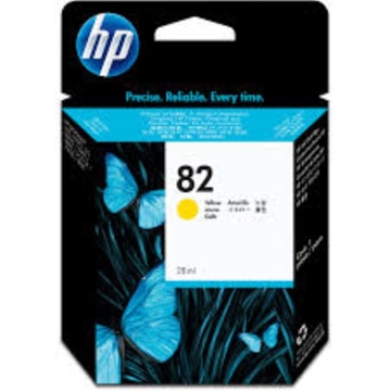 HP 82 28-ml Yellow DesignJet Ink Cartridge