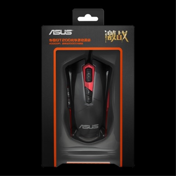 მაუსი ASUS GT200 MOUSE BLACK