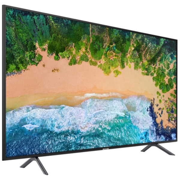 ტელევიზორი LED SAMSUNG TV 55"(140CM)  UE55NU7140UXRU LED  UHD SMART TV UHD 3840×2160 HDMI X3; MHL; USB X2, ETHERNET (RJ-45), WI-FI DVB-TT2CSS2 2X10W