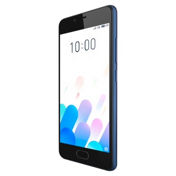 მობილური ტელეფონი Meizu M5c Blue, 5'' 1280x720, 1.3GHz, 4 Core, 2GB RAM, 16GB, 8Mpix/5Mpix, 2 Sim, 2G, 3G, LTE, BT, Wi-Fi, GPS, 3000mAh, 144g, 144x70.5x8.4