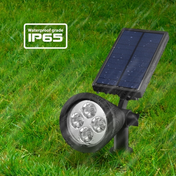 ბაღის მზის სანათი [2-Pack] MPOW 4  MSL8D Spotlight Solar Light