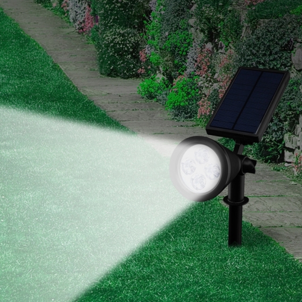 ბაღის მზის სანათი [2-Pack] MPOW 4  MSL8D Spotlight Solar Light