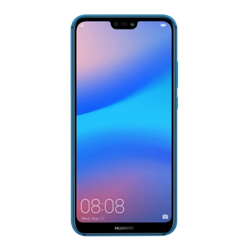 მობილური ტელეფონი Huawei P20 Lite Blue, 5.84'' 1080x2280, 2.36Hz+1.7GHz, 8 Core, 4GB RAM, 64GB, up to 256GB, 16Mpix+2Mpix/16Mpix, 2 Sim, 2G, 3G, LTE, BT, Wi-Fi,Micro-USB, 3000mAh, Android 8.0, 145g