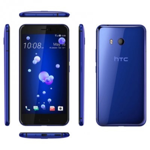 მობილური ტელეფონი HTC U11 EEA Sapphire Blue, 5.5'' 2560x1440, 2.45GHz, 8 Core, 6GB RAM, 128GB