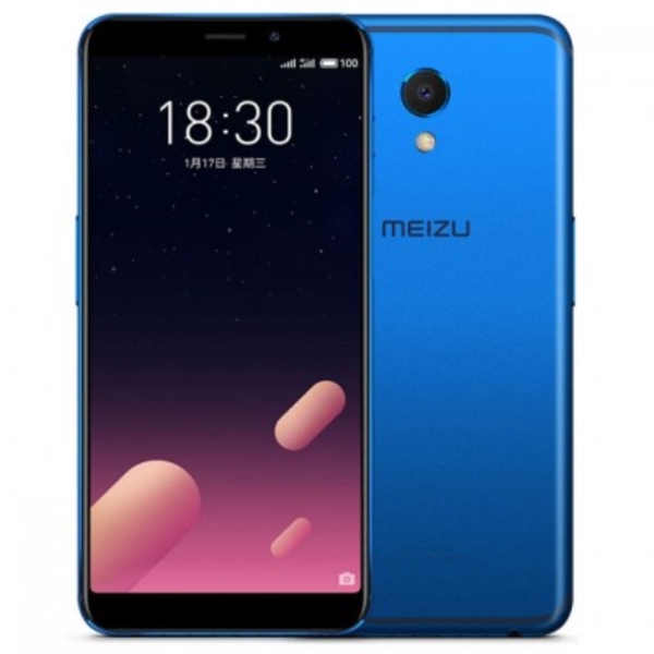 მობილური ტელეფონი Meizu M6s Blue, 5.7'' 1440x720, 1.6GHz+2.0GHz, 6 Core, 3GB RAM, 32GB, up to 128GB flash, 16Mpix/8Mpix, 2 Sim, 2G, 3G, LTE, BT, Wi-Fi, 3000mAh, 160g, 152x72,5x8