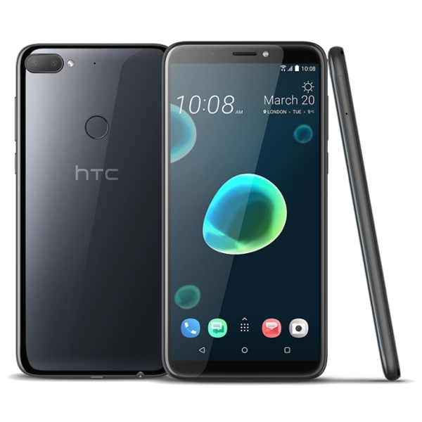 მობილური ტელეფონი HTC Desire 12+ Cool Black 32GB+3Gb (CIS) 2Q5W100