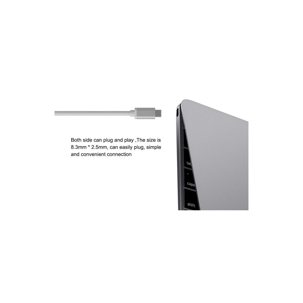 Vention CGBW0 Type-c Male To HDMI Type-c USB3.0 Female Adapter